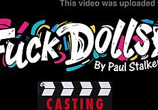 Millie Max's busty casting solo