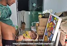 Latina Blowjob Leads To Creampie!