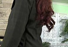 Is Syren Demer cock hungry enough to deep throat and ride?