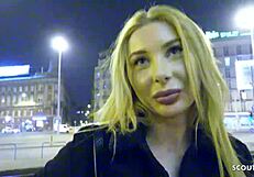 German Scout - First Anal for Teen Student Marilyn After Party Night!