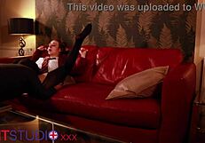 student fuck and creampie with teen pussy and boobs