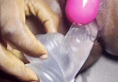 Crazy squirter expels demons with wild wet bursts