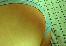 morning surprise with a massive creampie for the stepsister