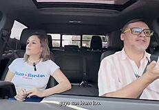 Melanie says, 'Fuckmachine on city roads!'