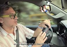 Melanie says, 'Fuckmachine on city roads!'