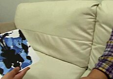 Big Cock Peeks at Brunette Summer Rae