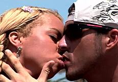 Barbie Banks, Slutty Brazilian Blonde Girlfriend, Craves Ass Filling Outdoors.