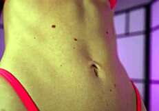 Hannah James 710 Tries On Ultra Daring Microbikini