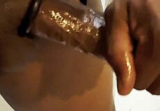 just got back from a long road trip, and my ebony wife devours that big black cock