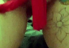 Big Tits Blonde Shows Juicy Pierced Nipples and Stretched Pussy Holes in Amateur Video