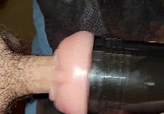 want to see my fleshlight stroke session with a monster cock cumshot?