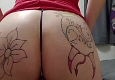 Big Tits Blonde Shows Juicy Pierced Nipples and Stretched Pussy Holes in Amateur Video