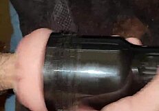 want to see my fleshlight stroke session with a monster cock cumshot?