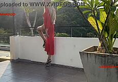 Can This Stylish Ladyboy With Big Cock Dominate Candy?