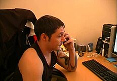 cate harrington up close blowjob tittie fuck and cum swallow