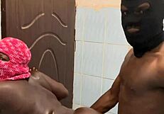 i bent her against the bathroom wall for a homemade flash