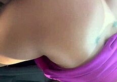 Oh God, Sucking That Uber Driver's Cock While He Drives!