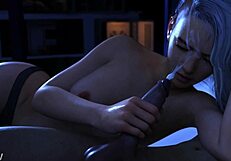 Petite Teen's Intense Suck Leads to Explosive Facial Cumshot?