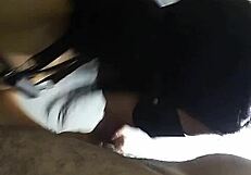 hey, this blindfolded teen 18+ girl is ready for some naughty fun with her senses heightened 😏 what secrets will she discover?