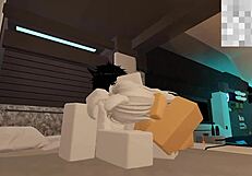 Getting fucked by a random guy in Roblox 02