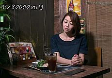 mature asian wife enjoys a quiet evening with her husband