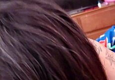 Hot Latina Teacher Sucks Student's Cock In Faculty