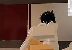 Getting fucked by a random guy in Roblox 02