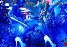 chatting about a halloween spiderbabe costume idea