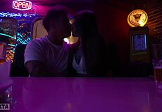 Prostitute Blows Big Cock In Nightclub Toilet For Cumshot!