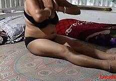 stepmom and stepson bang hard in desi chudai outdoor action