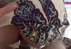 Feeling the Passion in Arab Homemade Sex with Big Ass Milf and Cumshot