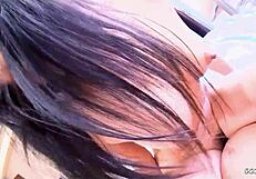 uncensored jav pov casting with slim big tits japanese teen creampie