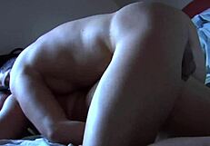 Toda una señora outside, total guarra in bed with wild 3some action.