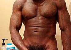 big black hairy cock gets worshipped by hallelujah johnson