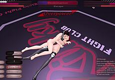 किंकी फाइट क्लब लूज़र को नाइट क्लब में काउगर्ल चुदाई, कट डांसिंग डोमिनेट करती