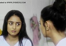 lesbians exploring each other in intimate ways