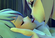 genshin impact girls squirting during lesbian pussy licking