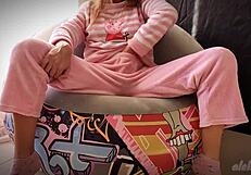 Skinny Asian Teen 18+ Babe Masturbates Pussy To Orgasm And Squirts Cum