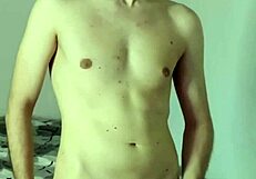 Huge Cum Orgasm From Bedroom Masturbation On Webcam