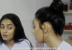 lesbians exploring each other in intimate ways