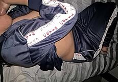 beautiful curvy student shows off her stunning mexican brunette look