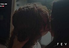 Couple inviting young friend for threesome blowjob in office