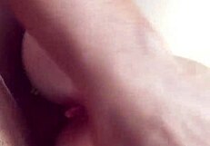 thick redhead takes big black cock in homemade scene