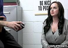 Macey Jade Caught Stealing, Thorough Cavity Search