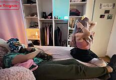 Me Follo Al Vago De La Cuadra Que Horror Trailer With Vibrator And Cum On Tits