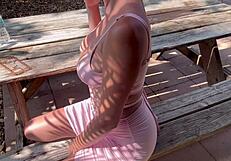 Italian Big Tits Milf Artemisia Love Showing Off Her Perfect Hot Body Outdoor In Florida Smoke Fetish