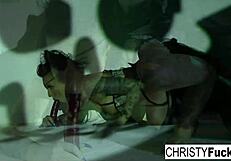 Christy Mack Toys Her Tight Wet Pussy!