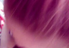 thick redhead takes big black cock in homemade scene