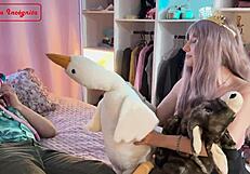 Me Follo Al Vago De La Cuadra Que Horror Trailer With Vibrator And Cum On Tits