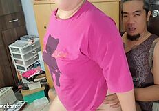 Yo, threesome with daddy Migz and Andrea Masq!